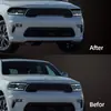 Pegatina para faro de coche Dodge Dodge Durango 2014-2021 película de cambio de color negro para luz trasera