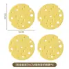 Esterilla de Silicona Aislante al Calor, Esterilla Antiescaldado para Mesa de Comedor, Esterilla para Tazón Estilo Crema, Esterilla para Platos y Ollas, Esterilla de Alta Gama para Tazas, Esterilla de Comedor Resistente a Altas Temperaturas