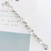 Nova pulseira de cavalo olho com strass acessórios de joia diy corrente de metal com gema incrustada à mão tendência de capa de celular