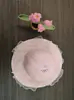 Chapéu de Sol Princesa para Bebê Chapéu de Pescador para Praia ao Ar Livre Chapéu de Malha com Proteção Solar para Crianças Chapéu de Sol para Crianças Chapéu de Palha para Menina