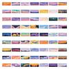 720 peças de paisagem romântica acompanhando adesivos de papel cura atmosfera fresca sentimento pôr do sol linguagem do mar inspirador copywriting adesivos