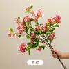 Flores Artificiales Lirio Morado Qianlixiang Flores Falsas Wholesale Transfronterizo Ramo para Sala de Estar Arreglo Floral para el Hogar Decoración de Mesa Adornos