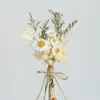 Mini ramo transfronterizo de 12 cm de flores secas, flores preservadas, ramillete de boda, recuerdo de fiesta, regalo de Navidad, decoración de caja de regalo