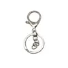 Argolas para Chaveiro Atacado, Pingentes de Metal, Mosquetões para Cães, Ganchos de Porta, Fechos Lagosta, Conjunto de Três Peças, Acessórios para Joias DIY Banhados com Conservação de Cor