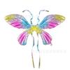 Vimi Decoração de Asas de Anjo Borboleta Formato Fofo Infantil Balão Metalizado Formato de Asa Decoração de Festa de Aniversário