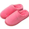 Zapatillas de lana para parejas, zapatos cálidos, antideslizantes, de terciopelo, de algodón y otoño, venta al por mayor de fábrica
