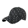 Boné de Baseball Estampado Primavera 2026 com Aba Rígida para Protetor Solar para Mulheres Personalidade Estilo Americano Chapéu de Proteção Solar para Esportes ao Ar Livre para Homens
