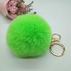 Chaveiro de pompom de pele direto da fábrica Decoração de bola de pelúcia para roupas Pingente de bolsa Acessórios para carro Acessórios DIY