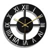 CC312 cross-border criativo simples relógio de parede nórdico luz de luxo mudo relógio acrílico sala de estar decoração moda relógio de parede