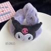 Anillo de pelo Coolomi de perro de orejas grandes de dibujos animados japoneses lindos de otoño e invierno, anillo de pelo de niña de peluche de corazón, anillo de intestino grueso, accesorios para el cabello de niña estudiante suave