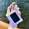 Llavero de Pizarra de Graffiti de Dibujos Animados Colgante Creativo Linda Pareja Mini Descompresión Colgante para Mochila Escolar Regalo