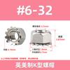 Tuerca K de acero inoxidable 304 de [#4#6#8#10] pulgadas con tuerca hexagonal dentada K-cap US 1/4-20