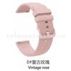 Hebilla del Mismo Color de 20 mm Correa de Silicona para Samsung Watch Correa Iwatch de 22 mm Correa Transfronteriza al por Mayor