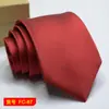 Corbata para hombre al por mayor nueva en stock negocios color liso rayas 8C jacquard de flecha corbata se puede agregar LOGO