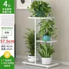 Suporte de Flores Multicamadas Preço Especial Varanda Suporte Suspenso para Pothos Interior Suporte de Armazenamento de Chão Arte em Ferro Sala de Estar Suporte para Vasos de Flores Tipo Suspenso