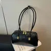 Bolso Grande de Alta Gama Retro Transfronterizo para Mujer, Bolso Almohada Elegante y de Moda para el Trabajo, Bolso de Mano Boston de Hombro