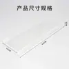 Soporte Elevador de Bandeja de Teclado de Acrílico Transparente Estante Colgante Alfombrilla para Teclado de Computadora de Escritorio Cubierta Antipolvo Multiusos