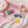 Llavero Colgante Creativo y Personalizado de Botella de Arena Movediza, Colgante de Estrella de Cinco Puntas, Colgante Decorativo para Bolso de Mujer, Regalo de Vacaciones