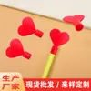 Tapa de Bolígrafo Linda de Amor Cubierta para Lápiz Suministros Divertidos de Aprendizaje para Niños Tapa de Lápiz para Niños Tapa de Bolígrafo de Plástico
