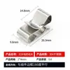 Abrazadera para cable fotovoltaico hebilla para cable clip para cable cable de 4 mm² de 2 conductores clip para cable clip para cable de panel fotovoltaico clip de acero inoxidable hebilla de fijación