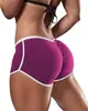 E-commerce Transfronteiriço Novo Verão Europeu e Americano Comércio Exterior Feminino Tamanho Grande Sexy Cor Sólida Cintura Baixa Aperto no Quadril Shorts Venda por Atacado