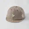 Chapéu de Urso Bordado Fofo para Bebê com Aba Macia, Chapéu de Sol para Bebê de Comércio Exterior Primavera e Verão, Boné Macio e Adorável que Pode Ser Usado em Todas as Estações