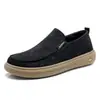 Nuevos Zapatos de Hombre para Verano Suela Suave Resistentes al Desgaste Zapatos de Papá Estilo Casual Diario Mocasines Transpirables Ligeros Zapatos de Hombre sin Cordones