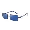 Nuevas Gafas de Sol Sin Marco de Moda Transfronteriza Europeas y Americanas Personalizadas Modernas Populares en Internet Sesión de Fotos Callejera Protector Solar Gafas de Sol Versátiles