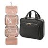 Estoque na Fábrica Amazon Pendurável Viagem Necessaire Pu Bolsa de Armazenamento Bolsa de Maquiagem Bolsa de Higiene Pessoal Portátil