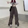 Pantalones Casuales de Trabajo de Comercio Exterior Transfronterizo, Ajuste Holgado para Danza Jazz, Pierna Ancha Adelgazante, Deportivos Versátiles, Pantalones Jogger de Pierna Recta, Modernos