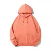 Nueva Sudadera Pesada con Capucha de 600g para Hombre y Mujer, Ropa de Abrigo para Otoño e Invierno, Holgada, de Manga Larga, Color Sólido, Sudadera con Capucha