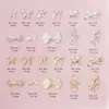 Joyería de Uñas de Lazo de Aleación Nueva Transfronteriza DIY Usar Armadura Hueca Accesorios Pequeños Joyería de Diamantes para Uñas