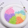 Explosiones de TikTok Tarjeta de Macarrón Acrílico con Cuentas de Cacahuete 6 Agujeros Rectos Cuenta DIY Cadena para Teléfono Móvil Cadena para Bolso Accesorios de Cuenta