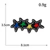 Parches de Tela Autoadhesivos, Despegar y Pegar, Parches de Bordado por Computadora sin Coser para Ropa, Chaquetas, Insignias de Moda, Parches para Manualidades