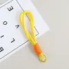 Cordão de Celular de Dupla Trama Criativo Tendência Chaveiro Tecido à Mão Acessório de Celular Simples Versátil Multifuncional Venda por Atacado