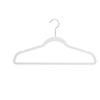 Ganchos Antideslizantes de Flocado para Abrigos y Trajes Negros de Hombre, Ganchos de Terciopelo Sin Costuras, Venta Directa al por Mayor Tienda de Ropa