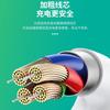 Cable de datos de carga rápida de 120 W, cable anticongelante de carga rápida de metal para teléfono Android Huawei Pingguo, cable de carga de 120 W