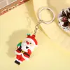 Chaveiro de Natal de Celebridade da Internet Pingente Desenho Animado Bolsa Chaveiro de PVC Presente Criativo de Natal Argola de Chaveiro Pequeno Presente