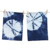 Piezas de Tela Batik Tie Dye Teñido Azul Parche de Retazos Hecho a Mano diy Wenchuang Huanchuang Tela para Tareas Algodón Puro Se Puede Comprar