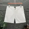 Pantalones cortos de trabajo de verano para hombre, pantalones cortos casuales para estudiantes hasta la rodilla, moda juvenil moderna, color liso, simples, adecuados para uso al aire libre, pantalones de trabajo modernos
