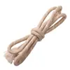 Corda Redonda de Poliéster Colorida com Alma 5mm Resistente ao Desgaste Corda para Amarração Material para Corda Artesanal DIY Pingente de Chaveiro Criativo