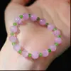 Pulsera de Cuentas Arcoíris Dopamina con Diseño de Cuentas Arroz Pequeñas, Versión Linda para Estudiante Chica, Joyería de Pulsera Simple al por Mayor