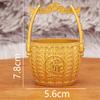 Balde Dourado Novo Estilo para Coletar Riqueza, Sala de Estar, Escritório, Sala de Estudo, Móveis para Casa, Cornucópia de Metal Estilo Chinês