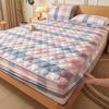 Sábanas Ajustables de Algodón Puro Grado A para Maternidad y Bebé, Protector de Colchón Acolchado Espeso, Cubierta Antideslizante para Polvo, Funda de Sábana para Cama Todo Incluido