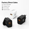 Cargador transfronterizo de 33W cargador USB único para teléfono móvil 5V1A cabezal de carga europeo y americano británico adaptador para electrodomésticos pequeños