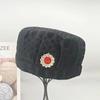 Gorros de Lana Otoño e Invierno para Mujeres de Mediana Edad y Mayores, Gorros Cálidos de Invierno Forrados de Felpa para Señoras Mayores, Versátiles para Edades 60-70-80