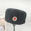 Gorro de lana de otoño e invierno para mediana edad, gorro de invierno con forro polar cálido para niños, gorro de abuela para personas mayores, suegra, señora mayor 60-70-80 años