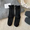 Meias Quentes de Veludo Nuvem Outono Inverno Meias de Dormir Quentes Femininas Estilo Coreano Bolinhas Salto Alto Laço Meias Franzidas Meias Macias de Cano Médio