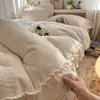 Conjunto de Quatro Peças em Pelúcia de Leite Esculpido Tridimensional Estilo Coreano Coração de Menina Grau Mãe e Bebê A Conjunto Completo Fosco de Pelúcia de Leite Tamanho Grande de Quatro Peças