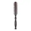 Peine Rulo para el Cabello sin Cerdas de Madera Maciza Dientes de Nylon en Forma de V Cabeza de Flor de Pera Cabello Rizado Estilo Ondas Grandes y Voluminoso